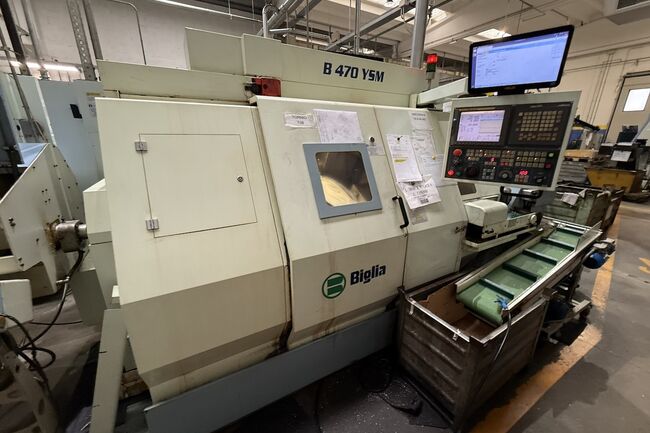 Sell Turning Machine CNC BIGLIA B470 YSM used